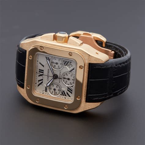 cartier santos womens used|cartier santos 100 price list.